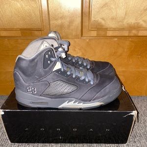 Jordan 5 “Wolf Grey” Size 8.5